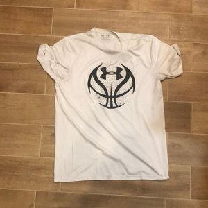 Under amour white shirt